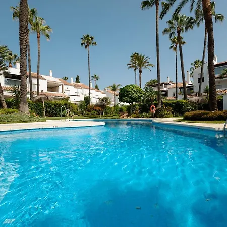 In First Line Complex In Urbanization Pueblo Mediterraneo, Marbella